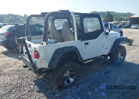 1997 Jeep Wrangler Se из США, поврежденный, VIN 1J4FY29P4VP437703
